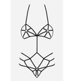 Erotické síťované body Obsessive