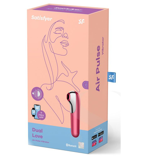 Bezkontaktní stimulátor klitorisu s vibrátorem