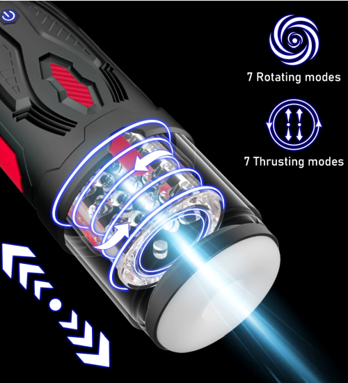 Masturbátor s vratným pohybem