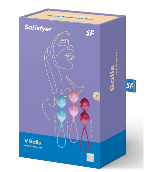 Barevné gejša koule - sada 3 kusů