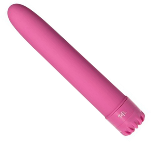 Fialový klasický vibrátor - vodotěsný