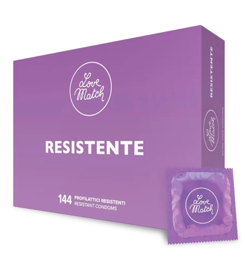 Vyztužené kondomy 144 kusů