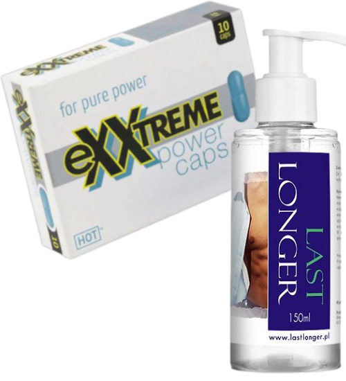 Last Longer Gel + Exxtreme kapsle