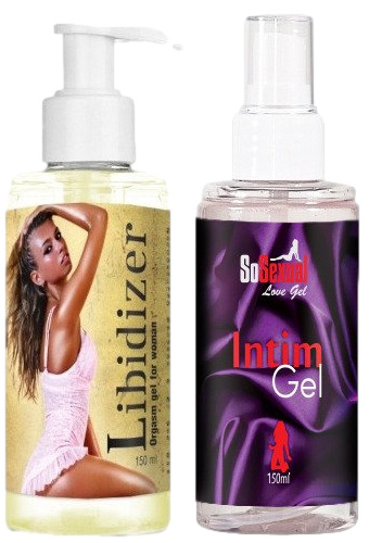 Sada gelů pro podporu orgasmu