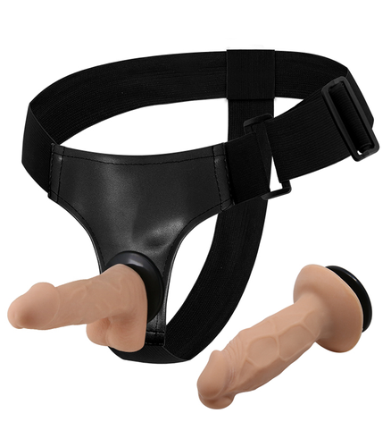 Strap-on se dvěma podložkami