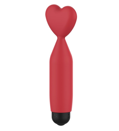 Mini masážní přístroj na klitoris - vibrační srdce