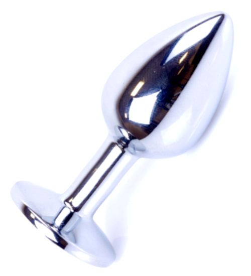 Anální kolík s růžovým krystalem