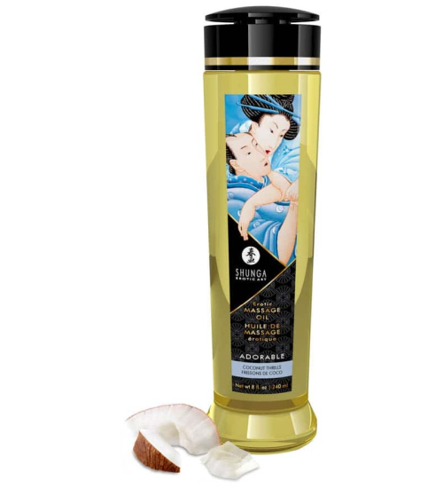 Masážní olej - kokosový