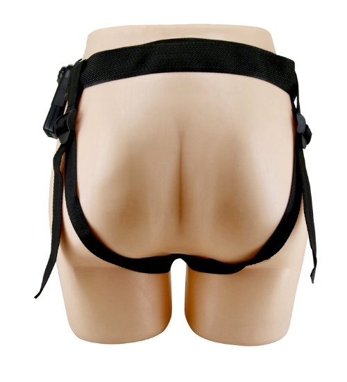 Silikonový strap-on s měkkou hlavičkou