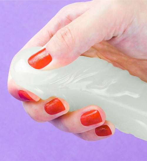 Dlouhé dvojité luminiscenční dildo