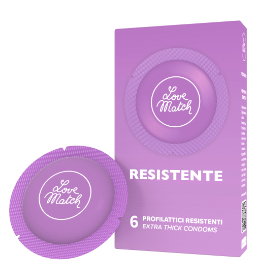 Diskrétní silné kondomy 6 ks