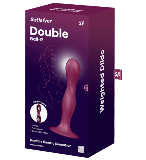 Vaginální dildo s kuličkami uvnitř