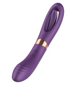 Oboustranný vibrátor s flapping funkcí