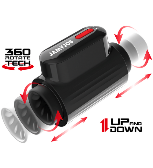 Masturbátor 360 - režim tahu a rotace