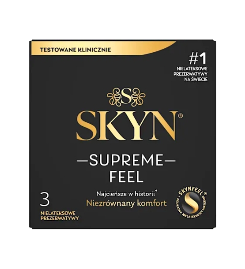 Ultra tenké Skyn Supreme Feel 3 ks