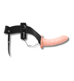 Dutý penis Strap-on + vibrace