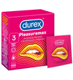 Vroubkované kondomy Durex Pleasuremax