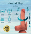 Vyhřívané dildo s přírazovým pohybem