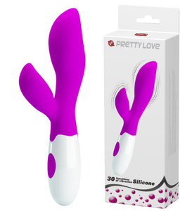 Luxusní silikonový vibrátor - 30 vibračních režimů