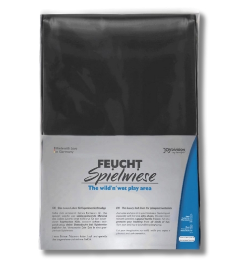 Černé prostěradlo pro mokré hry