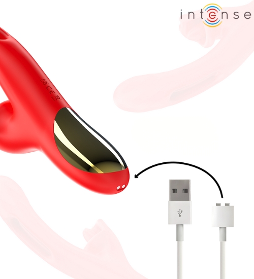 Vibrátor dvojitého dotyku s oscilací a jazýčkem