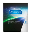 Svítící kondomy Pasante Glow 3 ks