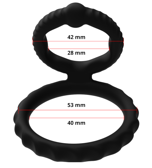 Erekční kroužek pro penis a varlata