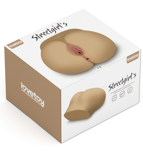 Mág realistická ženská vagína a řitní otvor