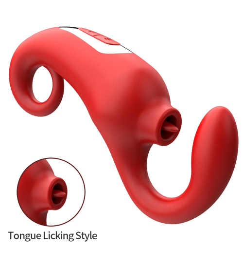 Vibrátor pro stimulaci bodu G a klitorisu