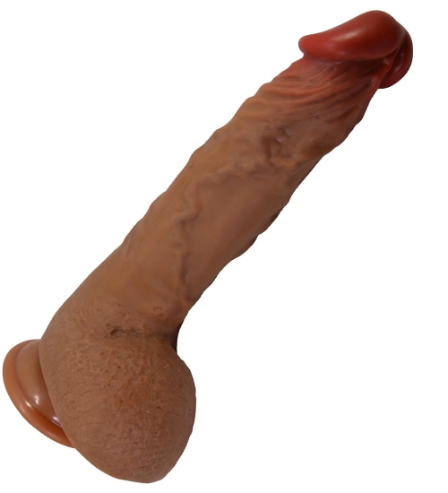 Realistický rotační vibrátor s přísavkou