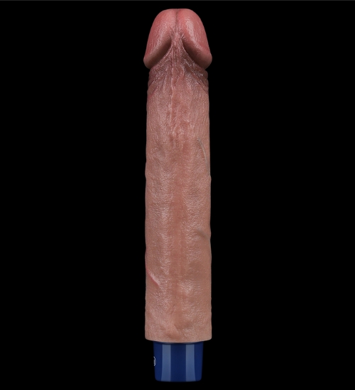 Realistický silikonový vibrátor 20 cm