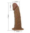 Silikonový strap-on s měkkou hlavičkou