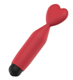 Mini masážní přístroj na klitoris - vibrační srdce