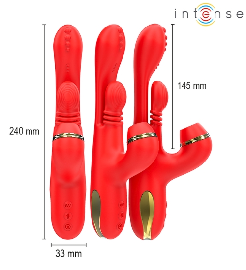 Multifunkční vibrátor s vyměnitelnými nástavci