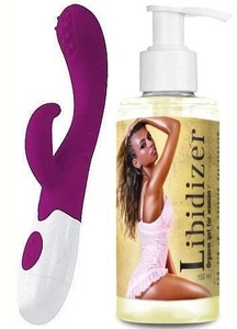 Oblíbená sada vibrátorů s hlubokou fantazií + gel pro zvýšení pocitu libidizéru