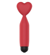 Mini masážní přístroj na klitoris - vibrační srdce