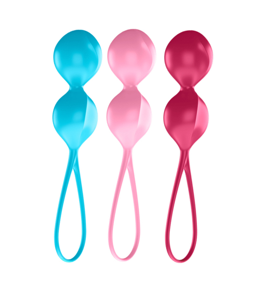 Barevné gejša koule - sada 3 kusů