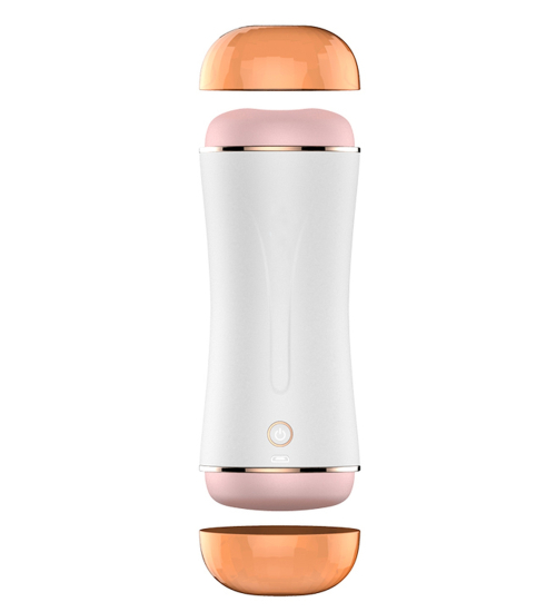 Oboustranný masturbátor s vibracemi