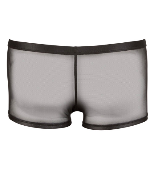 Černé boxerky se zipem