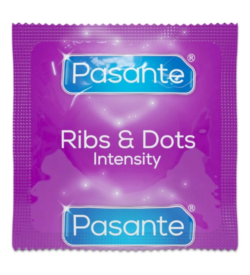 Kondomy s výstupky Pasante Intensity 3 ks
