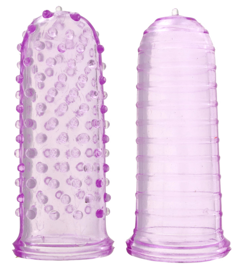 Dva stimulační polštářky na prsty