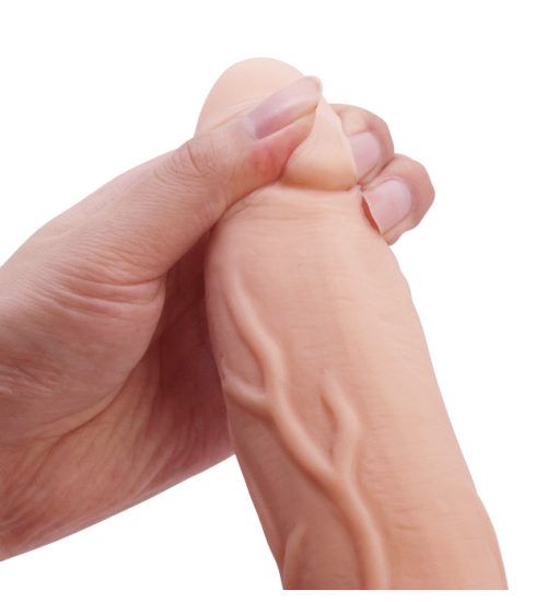 Velký realistický penis z kybernetické kůže