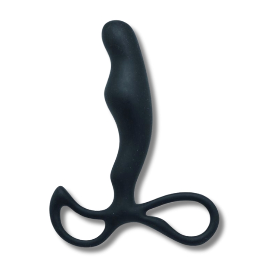 Ergonomický silikonový stimulátor prostaty