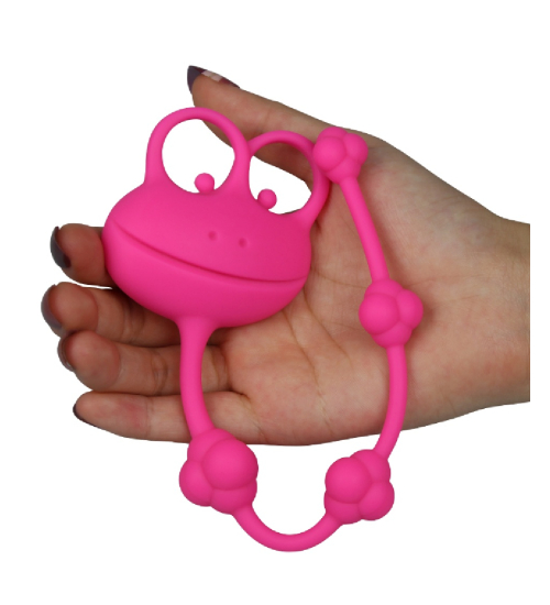 Růžová anální žába