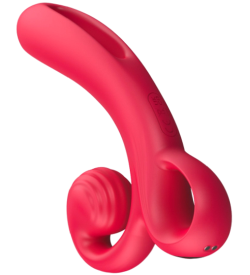 Vibrátor se stimulací jazyka a klitorisu