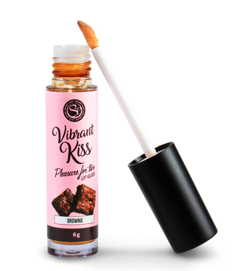 Lip Gloss Vibrant – vibrační lesk na rty brownie
