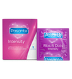 Kondomy s výstupky Pasante Intensity 3 ks