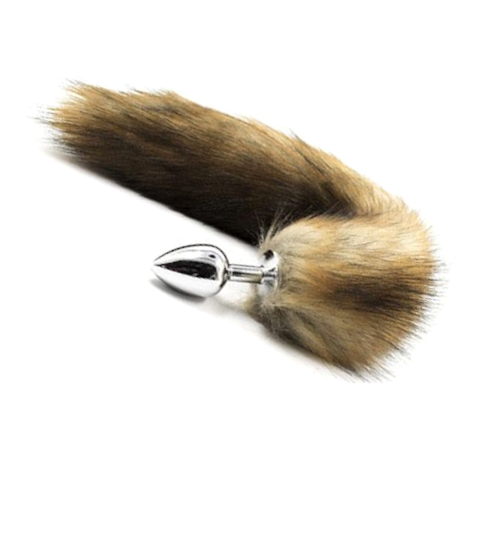 Anální kolík s dlouhým ocasem