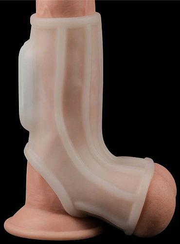 Vibrační podložka pod penis a varlata 