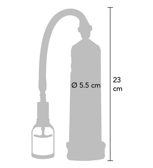 Vakuová pumpa na penis se stimulačními výstupky